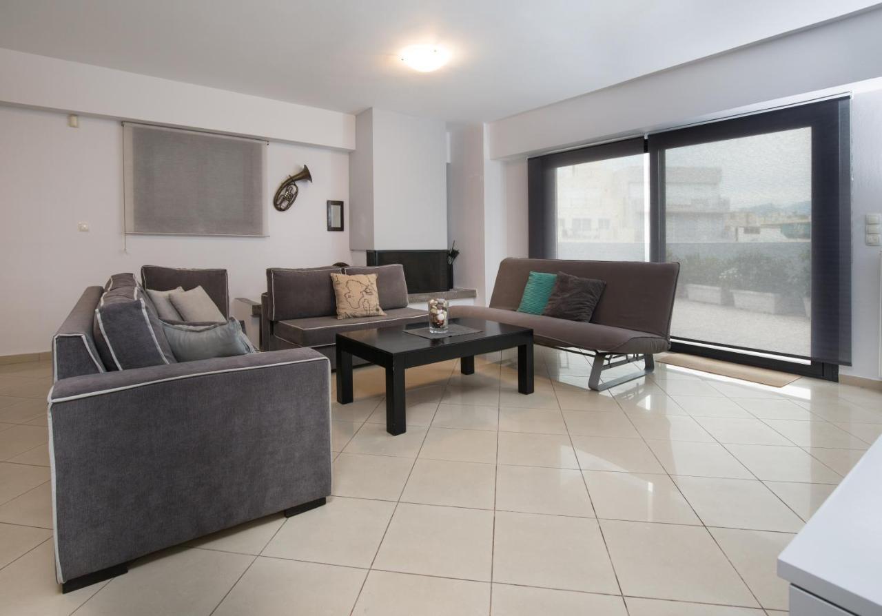 Spacious Modern Apartments With Great Rooftop View Athen Exterior foto